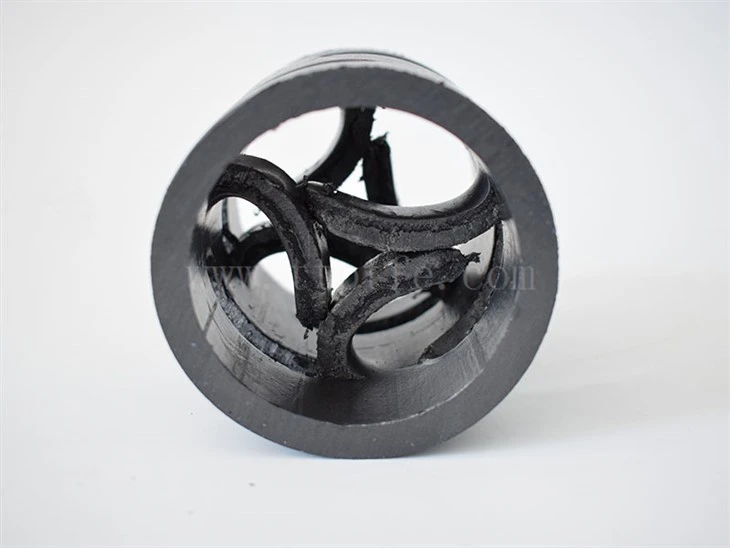 PTFE Graphite Pall Ring